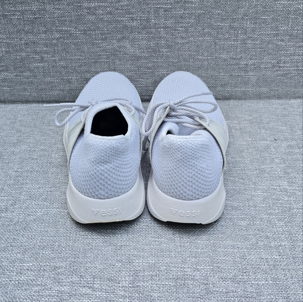Vessi Everyday Womens Sneakers Sz 9 White/gray - Picture 3 of 7